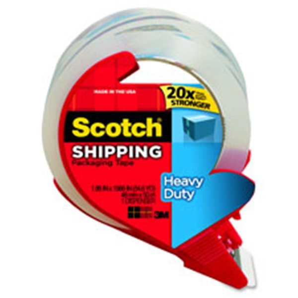 3M Packing Tape with Disp, Hvy-Dty, 1.88 in. x 54.6Yds, Clear 3M464101